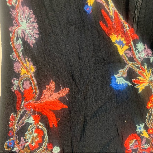 Free People Amalfi One Piece Wide Leg Embroidered Jumpsuit - Picture 13 of 13